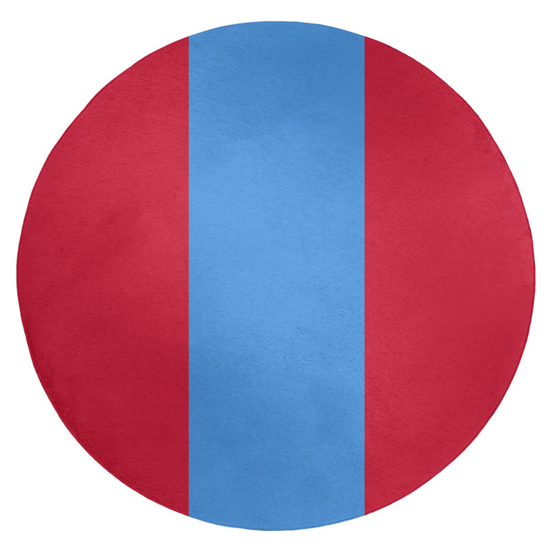 Chenille Indoor Rug, Round 5'