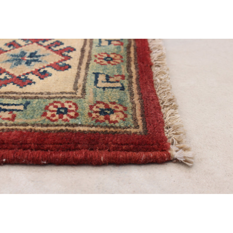 Tapis rouge foncé Rahoz Finest Ghazni 5 pi 1 po x 6 pi 9 po