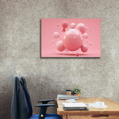 Gomme à bulles sur toile