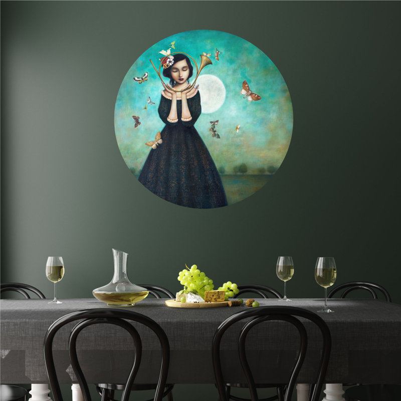 Décalcomanie murale échos soirée
