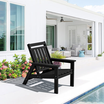 Adjustable HDPE All Weather Outdoor Adirondack Chair by Red Barrel Studio