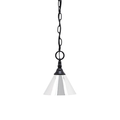 Mini-luminaire suspendu à chaîne avec abat-jour
