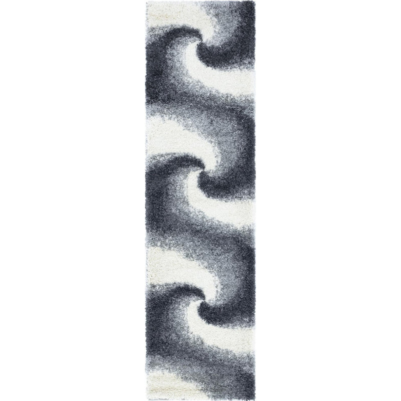 Abstract Indoor Rug, Runner 2'7" x 10'
