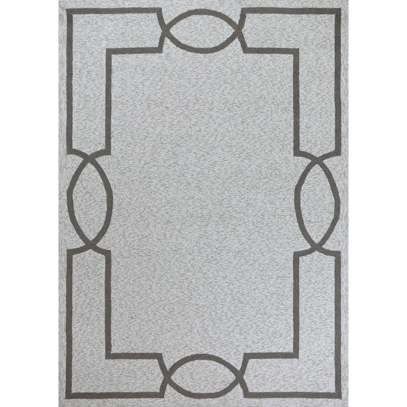 Tapis avoine fait à la main Kyel, Rectangle 8 pi x 11 pi