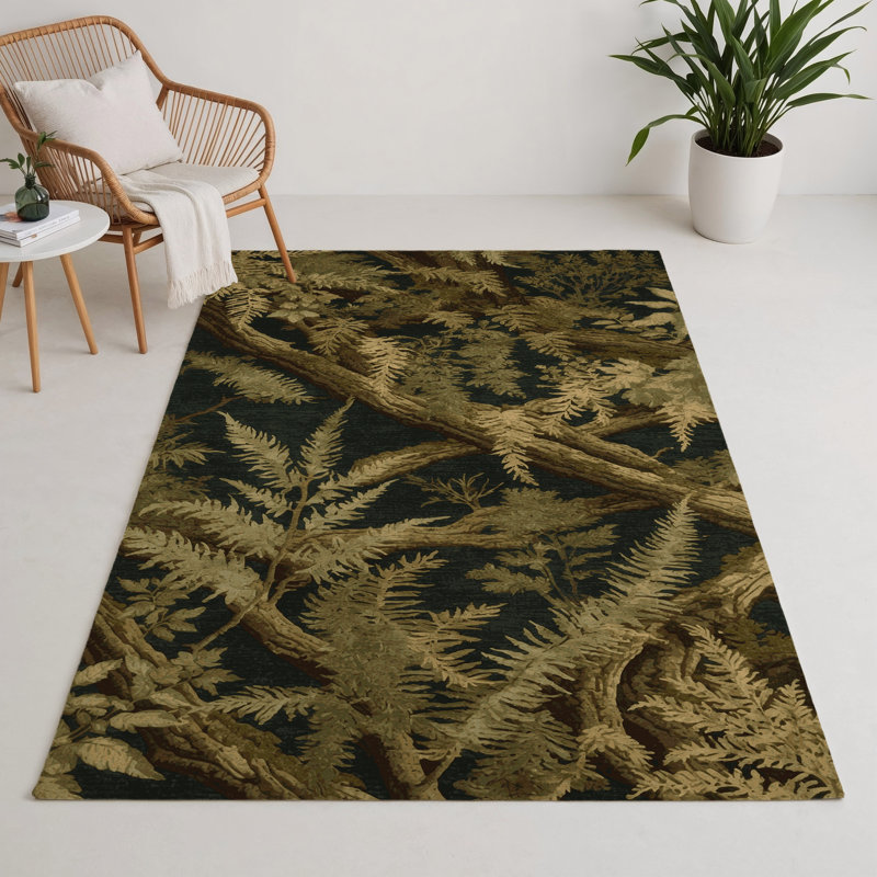 Tapis d'intérieur et d'extérieur brun Nature, Rectangulaire 3 pi x 5 pi