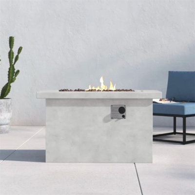 Foyer de table d'extérieur au propane / gaz naturel 24 po H