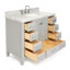 Ensemble de meuble-lavabo simple 43 po Cambridge-346022283-302232324