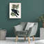 Art mural sur toile tendue - «Raven From Birds of America 1827», art mural pour décor de salon, de chambre à coucher ou de bureau - 14 x 19-1139798093