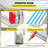12 - Step Aluminum Folding Extension Ladder-1297696738
