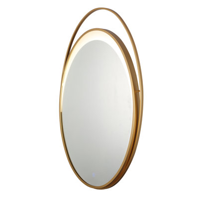 Kanthan Metal Oval Wall Mirror