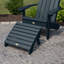 Chaise Adirondack en plastique avec repose-pieds Hinz-119034089