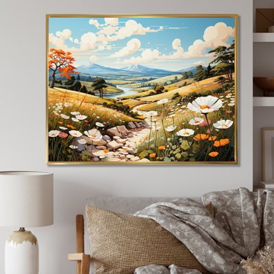 «Ephemeral Serenity Meadow», reproduction sur toile