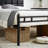 Geneal Upholstered Bed Frame with Faux Leather Tufted Headboard Twin Full Queen Size Bed-1002097630-999439197