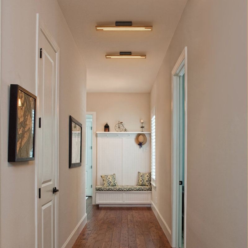 Modern Dimmable LED Wood Wall Sconce