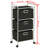  Shelving Unit With 3 Storage Boxes Steel And Non-Woven Fabric