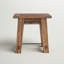 Table d'appoint en bois massif de 27 pouces Durango