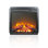 18 Inch Electric Fireplace Insert, Ultra Thin Heater With Log Set & Realistic Flame, Overheating Protection