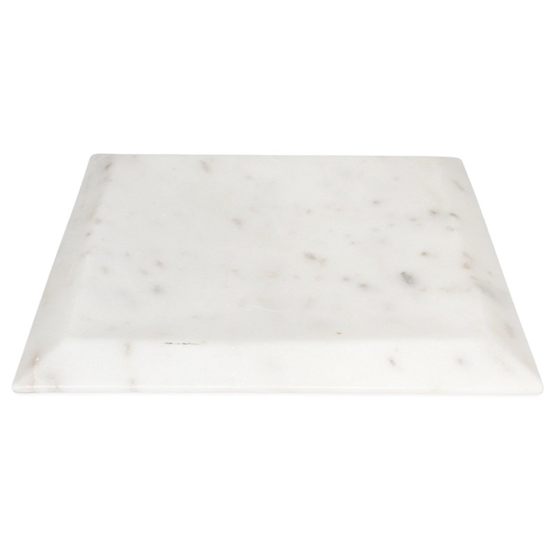 Plateau Matheson, L 10 po x P 10 po x H 0,75 po, Blanc