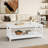 Avent 2-Tier Coffee Table with Storage Shelf-821458175