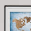 Washy World Map - reproduction d'art encadrée-31992314-37307019