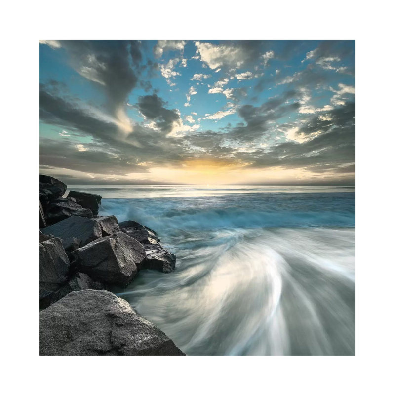 California Dreaming 1 Piece Wrapped Canvas Wall Art, 93.98 cm H x 93.98 cm W x 3.175 cm D