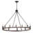 Dineen 12 - Light 38" Wide Candle Style Dimmable Wagon Wheel Chandelier-22015031