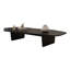 Table basse noire en bois massif-301533270-301533271