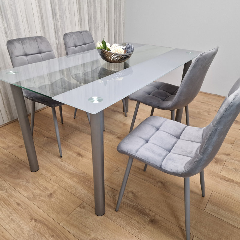 Selig 4 - Person Dining Set, 75cm H x 120cm W x 70cm D