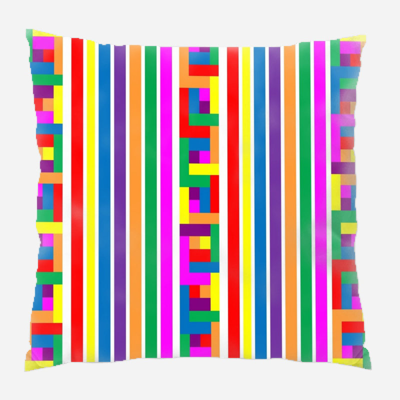 Coussin décoratif Rainbow