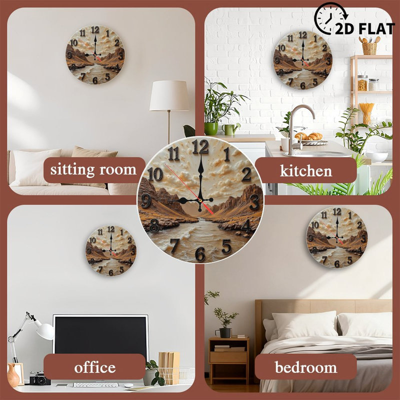 Magnifique horloge murale pour la maison
