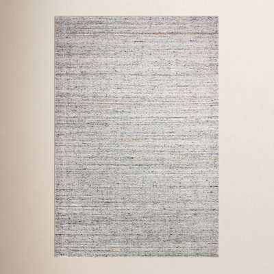 Thebes Handmade Wool Gray Rug
