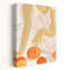 «Warm Citrus Moment», impression d'art mural minimaliste et paisible-2015329370