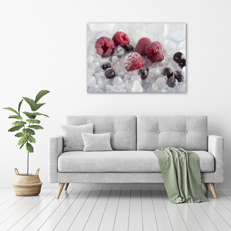 Frozen Forest Fruits 1 Piece Wrapped Canvas Wall Art