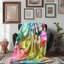 Petal Parade - 1 Piece Premium Sherpa Blanket-1265918198