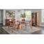 Acres 46" Sheesham Wood Round Dining in Brownstone