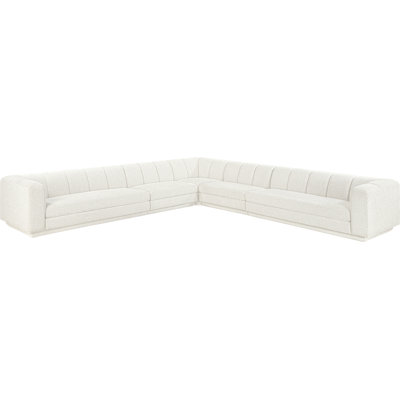 Landis Fabric Upholstered 5Pc. Modular Sectional