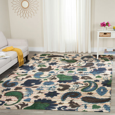 Tapis oriental en coton tissé à la main Veropeso Cedar Brook