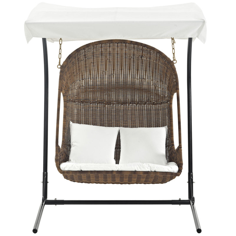 Double Swing Chair with Stand