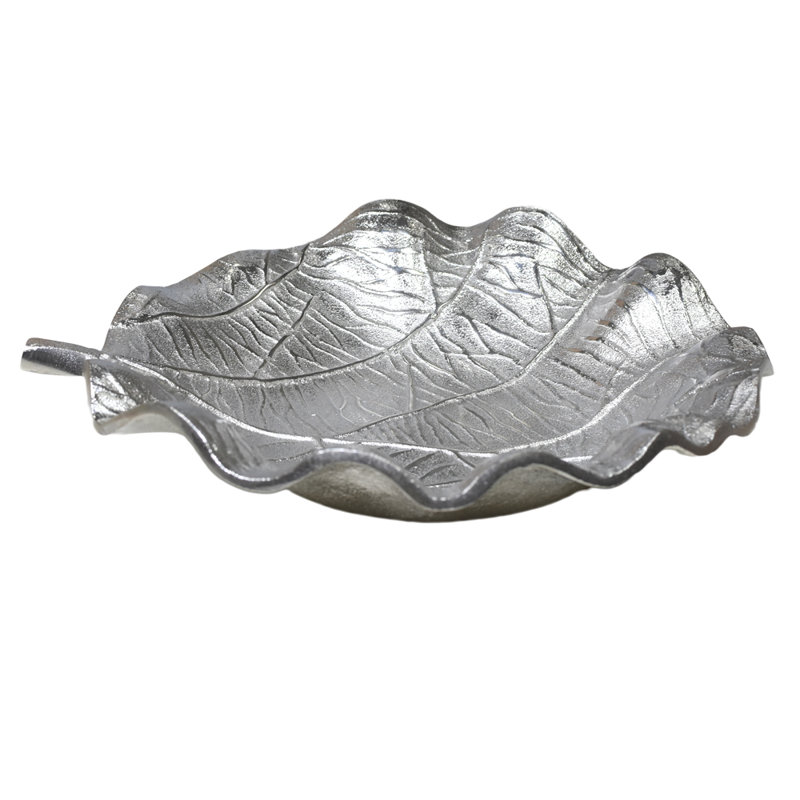 Red Barrel Studio® Aluminum Tray, Silver