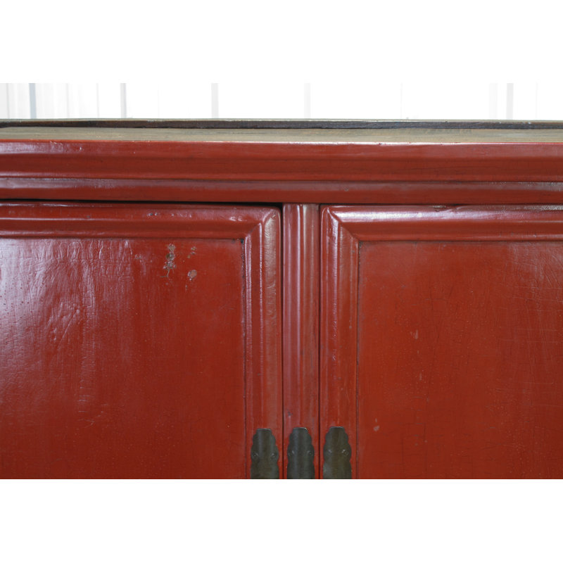 19th Century Red Catalpa Armoire