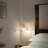 1-Light Clear Glass Adjustable Pendant Light