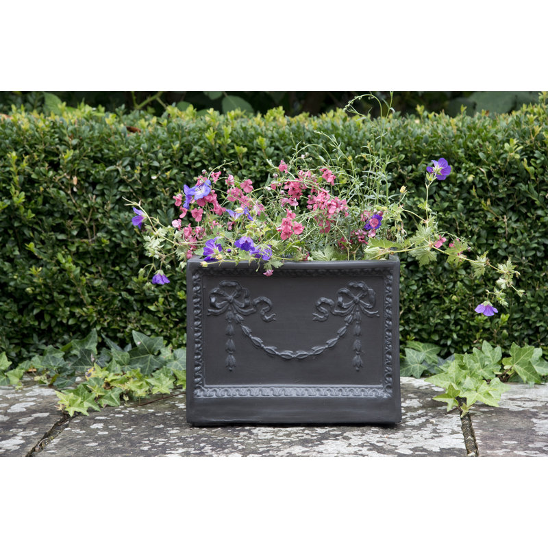 Oscoda Handmade Pot Planter, Faux Lead, Small