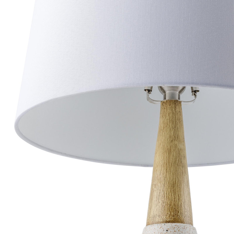Lampe de table 26 "Scotia, Crème, crème, Blanc