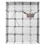 Grande cage à chat à 4 niveaux 54 x 41 x 69 po en métal avec hamac