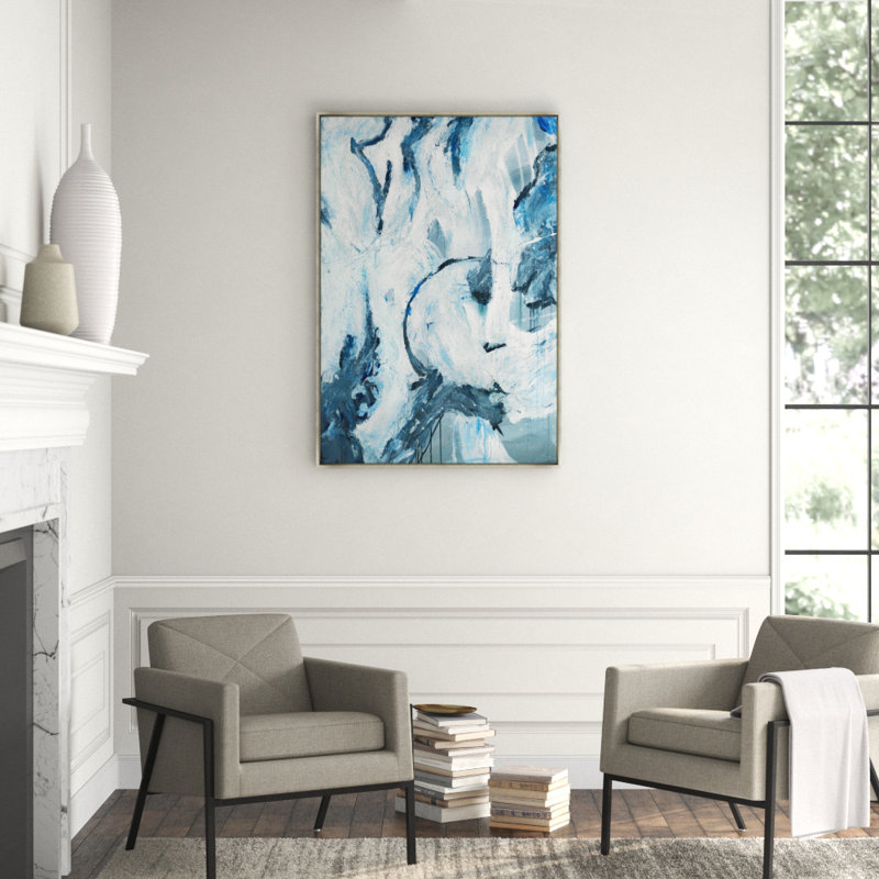 Watershed II Print by Nathan Novac, 41.5" H x 31.5" W x 1.5" D, Image Brush Gel