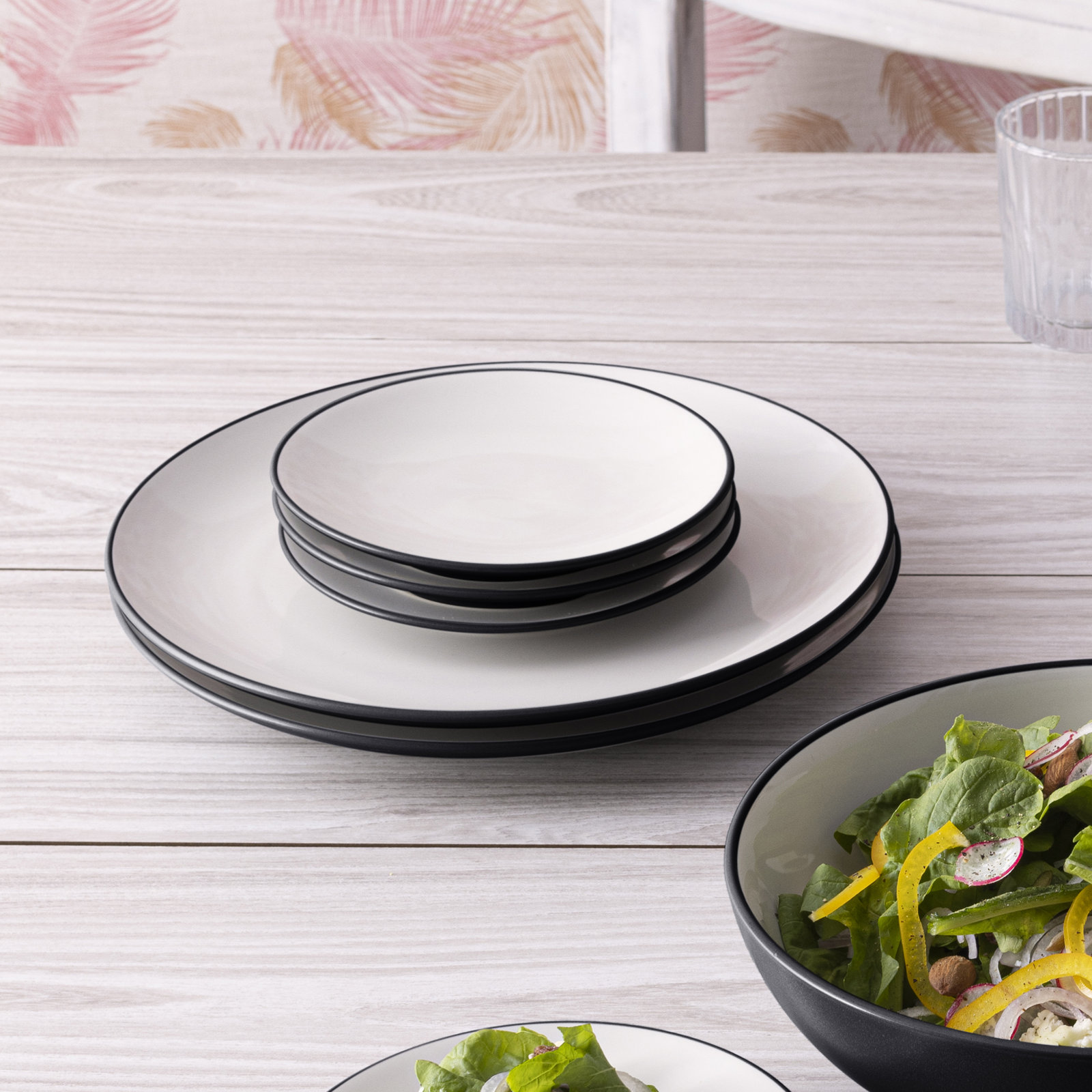 Noritake Colorwave Mini Plates, 6-1/4", Graphite