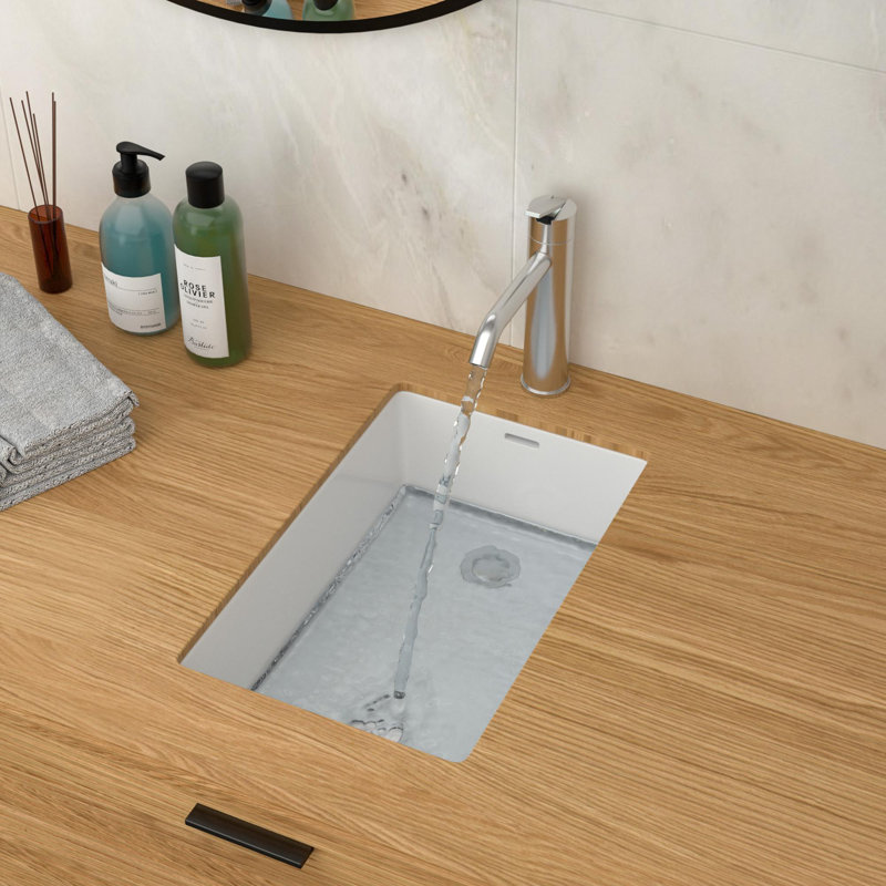 Undermount Rectangular Ceramic Sink