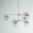 Yearby 6 - Light Dimmable Tiered Chandelier-171242640-171242641