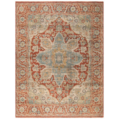 Tapis oriental en laine noué à la main Izmir