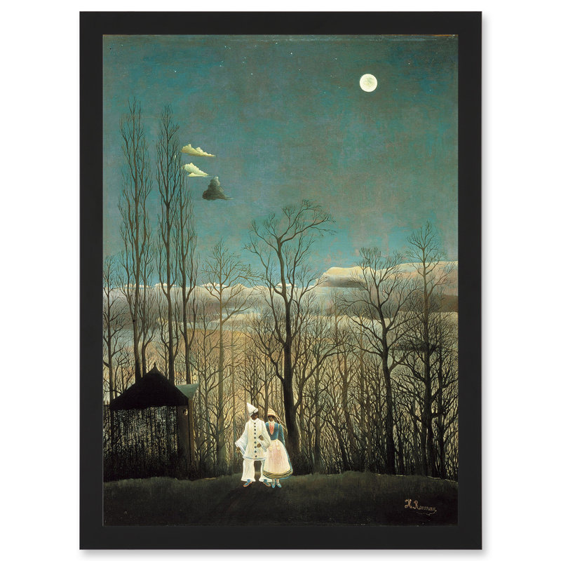 A Carnival Evening by Henri Rousseau - Single Picture Frame Print